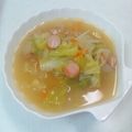 なっちゃん＊♪'s cooksnap of when they made 休日の朝の簡単スープ.