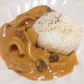 riee86's cooksnap of when they made ビーフストロガノフ.
