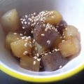 manaman's cooksnap of when they made 大根とこんにゃくのピリ辛炒め.