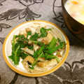 ポコニャンmkt's cooksnap of when they made 小松菜とアゲの煮物のおかか和え☆.