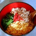 Ｍinto's cooksnap of when they made 三色ごはん（とりそぼろ）.