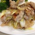 らら's cooksnap of when they made 鶏ネギの塩麹炒め.