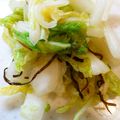 horseland's cooksnap of when they made 超簡単★にんにく香る白菜の即席漬物.