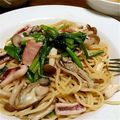 dakenmill's cooksnap of when they made 簡単！牡蠣とブロッコリーのオイルパスタ.