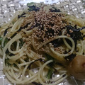 レッドくま's cooksnap of when they made 塩昆布と大葉の簡単和風パスタ.