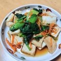 山ばあば's cooksnap of when they made 小松菜と厚揚げの和風生姜のヘルシーサラダ.
