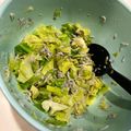 kurumi's cooksnap of when they made もりもり湯通しキャベツとしらすのサラダ.