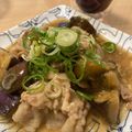 ねみねみ's cooksnap of when they made こってり旨々！豚ばら薄切り肉なす角煮の味.