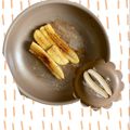 yu🐓's cooksnap of when they made 簡単 キャラメル80℃焼きバナナ.