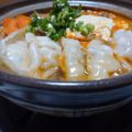 ちくわ君's cooksnap of when they made ✿餃子鍋☆ピリ辛ポン酢味✿.