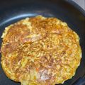 サマーママ's cooksnap of when they made 長いもとベーコンのチーズチヂミ.