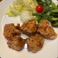 COM☆COM♪'s cooksnap of when they made 鶏むね肉のサクサク唐揚げ.