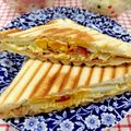 在宅勤務のおじさん's cooksnap of when they made フライパンで☆BLTホットサンド.