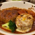 DonAoyama's cooksnap of when they made 初めてでも簡単ふわふわ♡煮込みハンバーグ.
