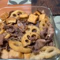 さちaro's cooksnap of when they made ピリ辛★厚揚げとれんこんの韓国風煮.