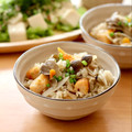 runa10's cooksnap of when they made さつま揚げプラスで旨旨炊き込みご飯♡.