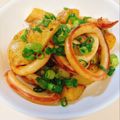 うさぎ推し's cooksnap of when they made いかとじゃがいものガリバタ炒め♪.