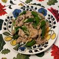 クレイプメートル's cooksnap of when they made オクラと豚肉の炒め物.