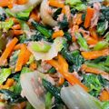 クックR76YBK☆'s cooksnap of when they made 小松菜とにんじんのナムル.