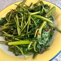 yu🐓's cooksnap of when they made 簡単美味しい空芯菜のニンニク炒め.