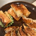 105♡'s cooksnap of when they made お気に入りの春巻②ハンペン春巻き.