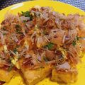 ひっこ's cooksnap of when they made 厚揚げのたこ焼き風。～お好み焼きの味～.