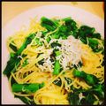 masayoplus's cooksnap of when they made 小女子と菜花の春パスタ.