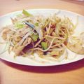 いけめがね's cooksnap of when they made 鶏皮パリッ！もやし炒め☆.