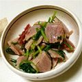 saya0725's cooksnap of when they made まぐろとセリの辛子味噌和え。.