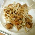 料理の訓練中's cooksnap of when they made 鳥もも肉ともやしの塩コショウ炒め.