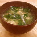 のぶやっち's cooksnap of when they made 簡単ふわふわ卵と三つ葉のお吸い物♡♡.