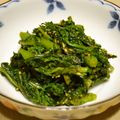 真樹♪'s cooksnap of when they made 祖母の味、春菊のゴマあえ.