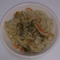Terre's cooksnap of when they made ベジブロスを使った舞茸の炊き込みごはん.