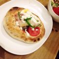ひびけん's cooksnap of when they made 上新粉*もっちりピザ生地*カリカリエッジ.