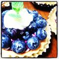 秋冬に太るタイプ's cooksnap of when they made ブルーベリーのミニチーズタルト.
