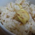 deep_blue3155's cooksnap of when they made 秋の味覚☆栗ごはん.
