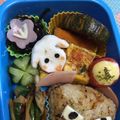 ソウくんママ's cooksnap of when they made 簡単キャラ弁✿はんぺんで子ヤギちゃん.