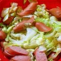 キムチキムチキムチ's cooksnap of when they made ルクエ☆キャベツとウィンナーのスープ煮.
