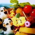 Bulestar's cooksnap of when they made 【キャラ弁★簡単‥卵焼きdeりんご】.
