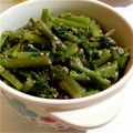 triagered's cooksnap of when they made 紅苔菜の塩麹あえ.