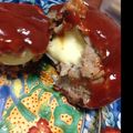 おとめちゃん。、's cooksnap of when they made ☆ハートのとろけるチーズハンバーグ☆.