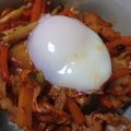 take♪saya's cooksnap of when they made 豚キムチ丼.
