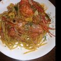 ucchy2014's cooksnap of when they made アルゼンチン赤海老のトマトクリームパスタ.
