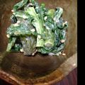 koiren's cooksnap of when they made 簡単❣春菊マヨゴマ和え.