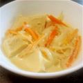 みきゅうり's cooksnap of when they made 高野豆腐の豆乳スープ.
