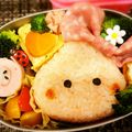 ＊hamuko＊'s cooksnap of when they made キャラ弁☆ほっぺちゃん.