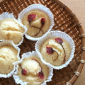 たべたいち's cooksnap of when they made ❤ずっとしっとり蒸しパン❤チーズ編.