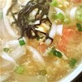 地球人ママ's cooksnap of when they made 2度美味♡とろ～りカニ卵あんかけうどん♡.