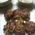 くまねここ's cooksnap of when they made 椎茸餡の豚肉の挟み焼き.