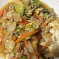 lambsy's cooksnap of when they made 安くて簡単！白菜と挽き肉の卵とじ.